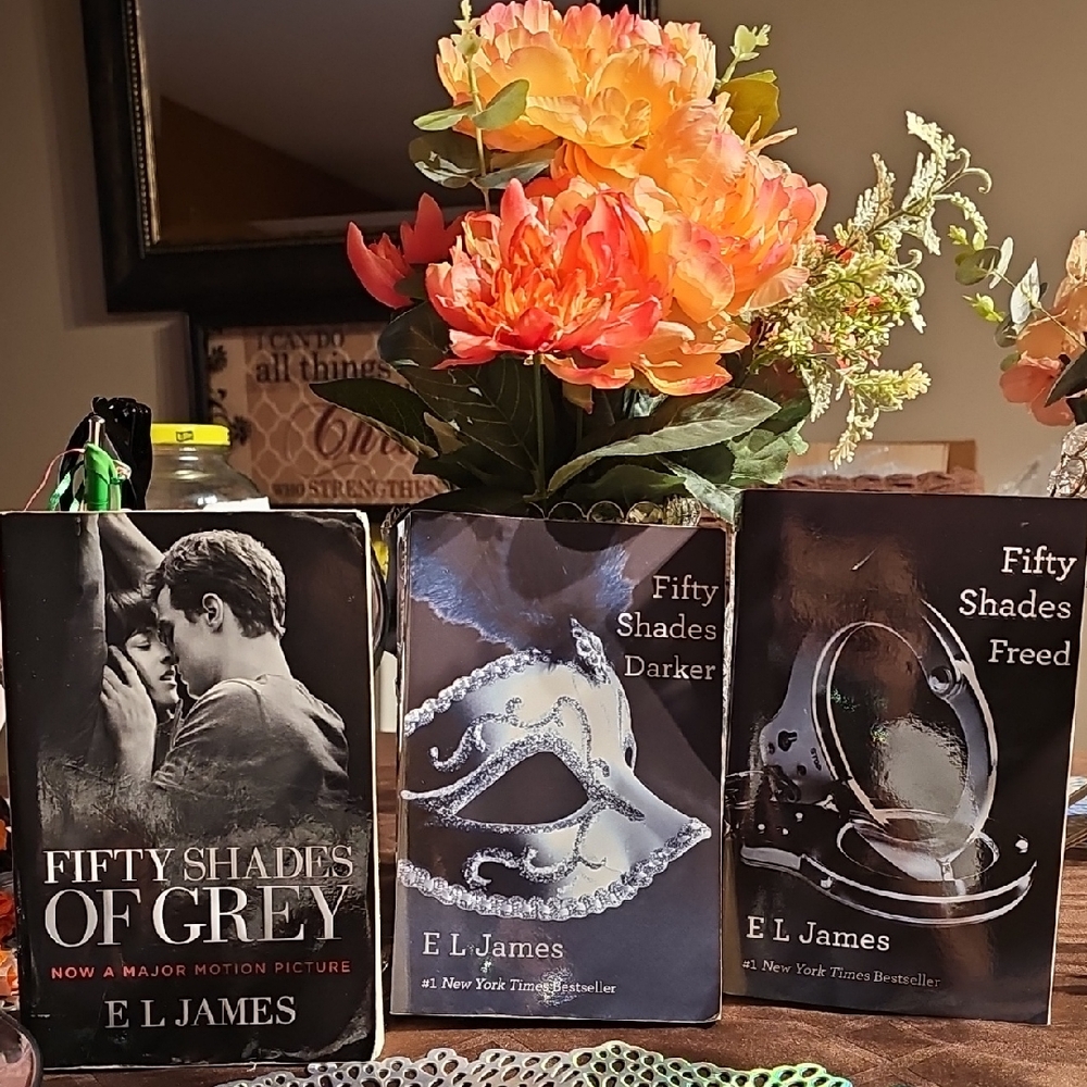 Book Set with Black and Gray Covers